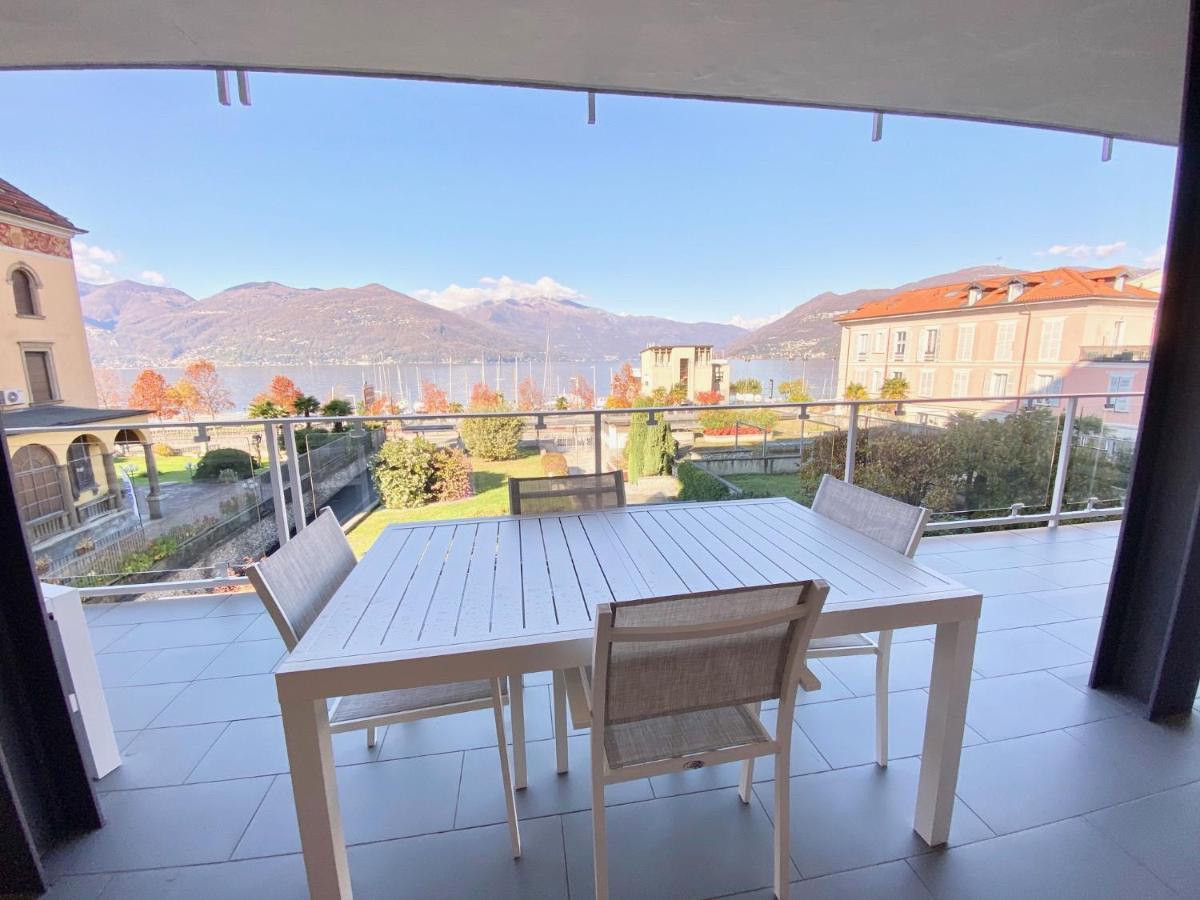 Appartamento Palazzo di Vetro Luino Esterno foto